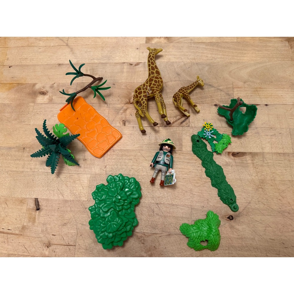 Playmobil Safari Wildlife Giraffe‎ Family Saurus Explorer Figure Jungle parts